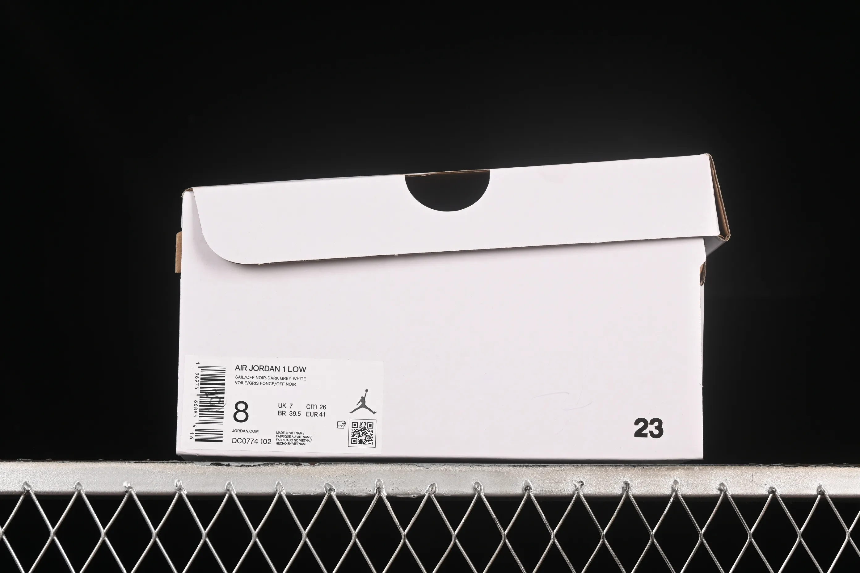 All categories Air Jordan Jordan series basketball shoes Air Jordan 1 Low Air Jordan 1 Low "Dark Grey" AJ1 Joe 1 dark gray white low-top cultural and casual sneakers DC0774-102